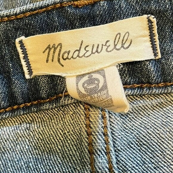 Madewell The Perfect Jean Shorts in Rayburn Comfort Stretch Women's Size 24 - Picture 5 of 7